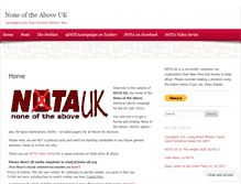 Tablet Screenshot of nota-uk.org